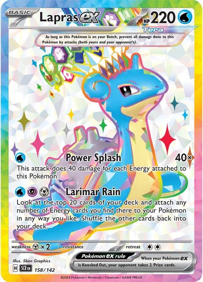 Lapras ex (158/142) [Scarlet & Violet: Stellar Crown] | Clutch Gaming