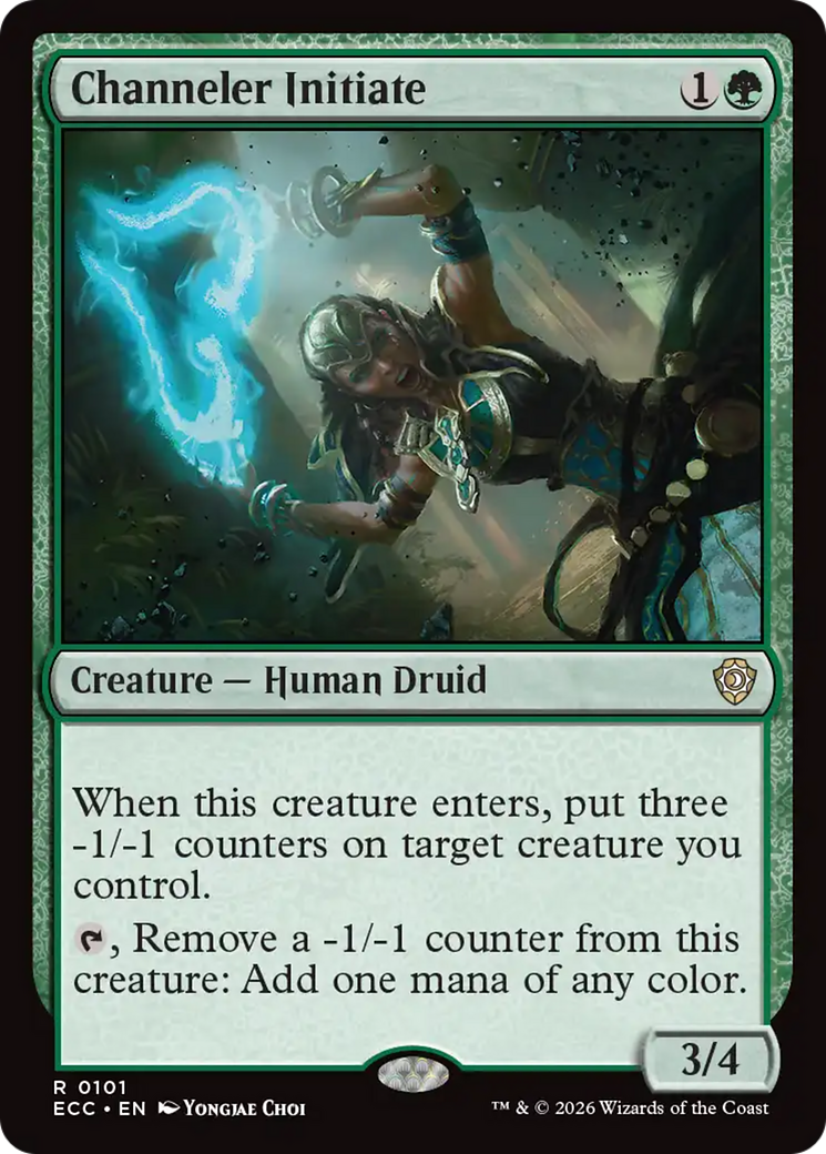 Channeler Initiate [Lorwyn Eclipsed Commander] | Clutch Gaming