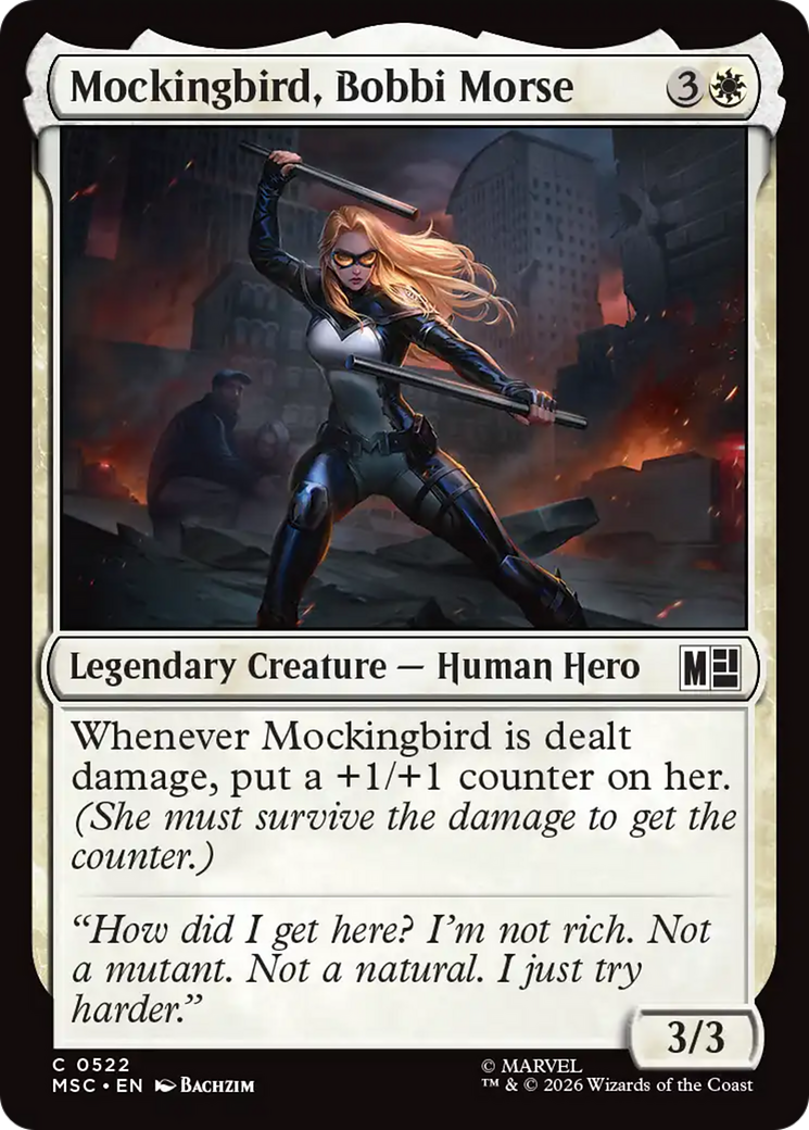 Mockingbird, Bobbi Morse (0522) [Marvel Super Heroes Commander] | Clutch Gaming