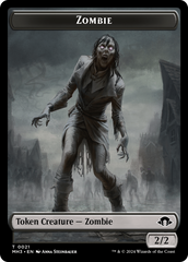 Servo // Zombie Double-Sided Token [Modern Horizons 3 Tokens] | Clutch Gaming