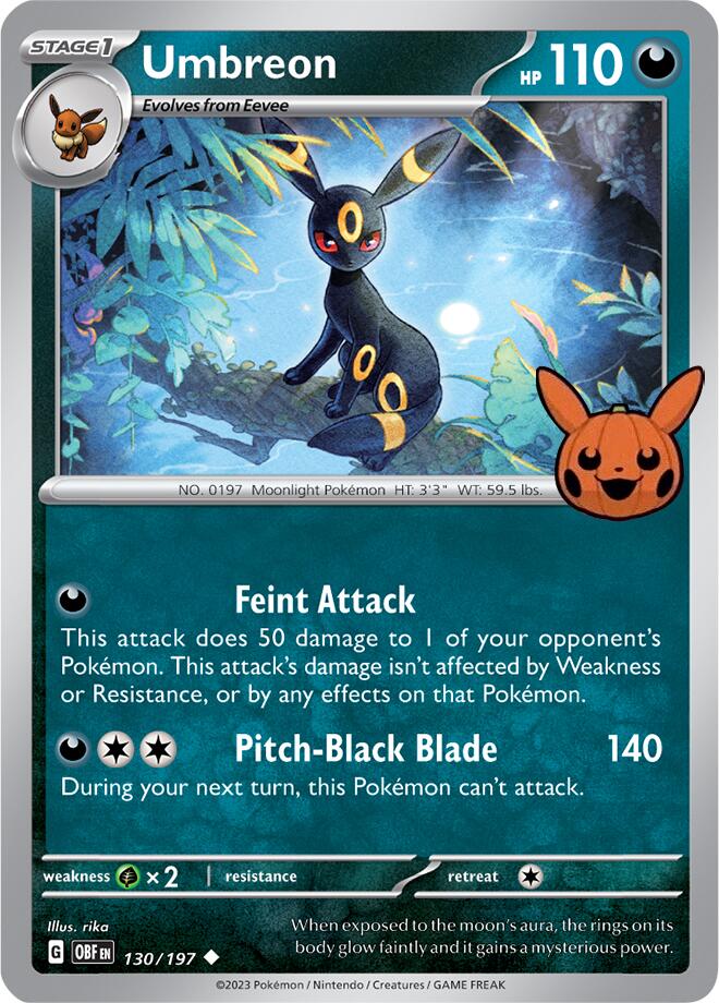 Umbreon (130/197) [Trick or Trade 2024] | Clutch Gaming