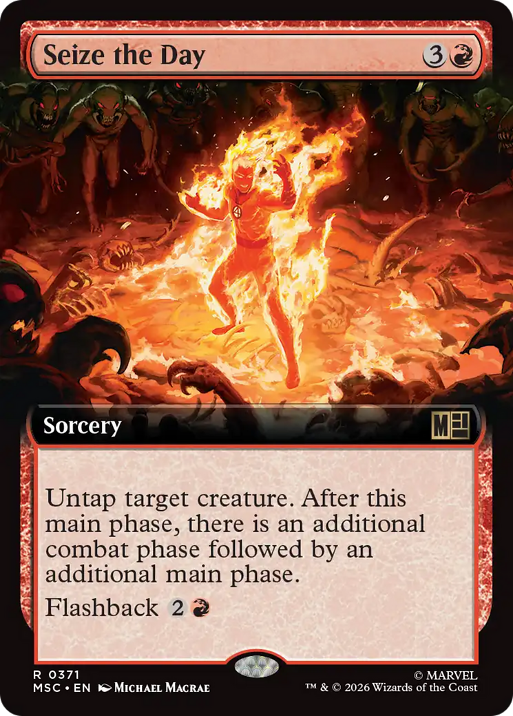 Seize the Day (Extended Art) [Marvel Super Heroes Commander] | Clutch Gaming