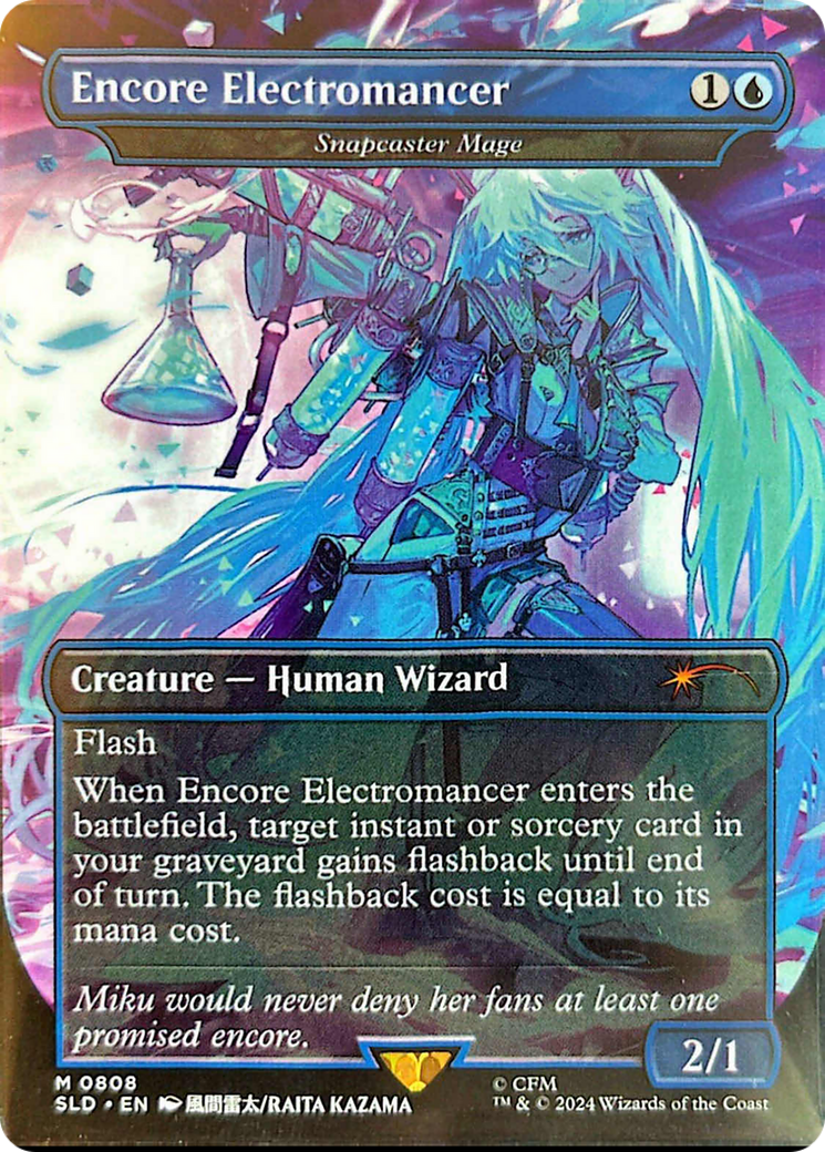 Encore Electromancer - Snapcaster Mage [Secret Lair Drop Series] | Clutch Gaming