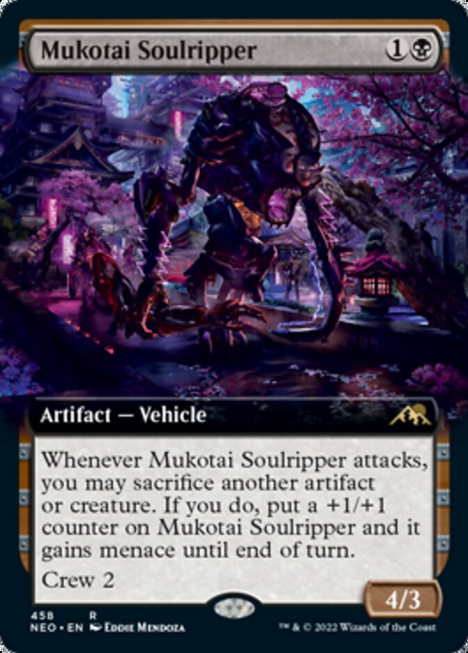 Mukotai Soulripper (Extended Art) [Kamigawa: Neon Dynasty] | Clutch Gaming