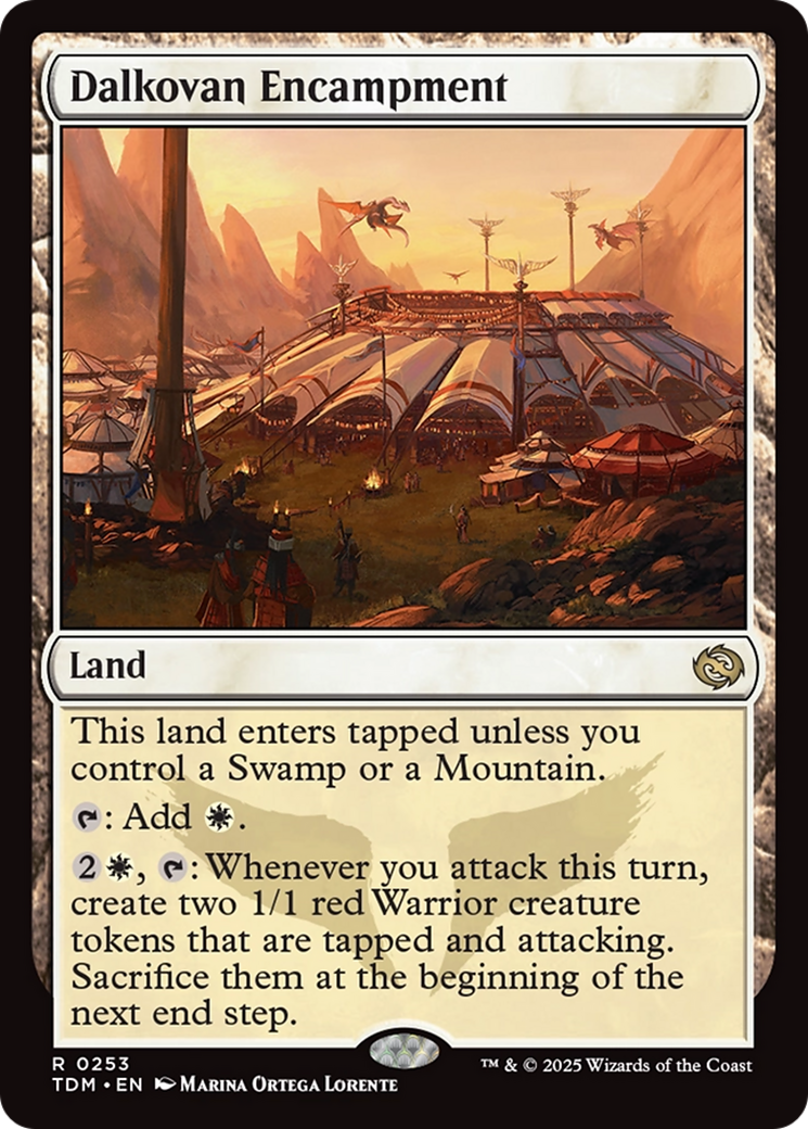 Dalkovan Encampment [Tarkir: Dragonstorm] | Clutch Gaming