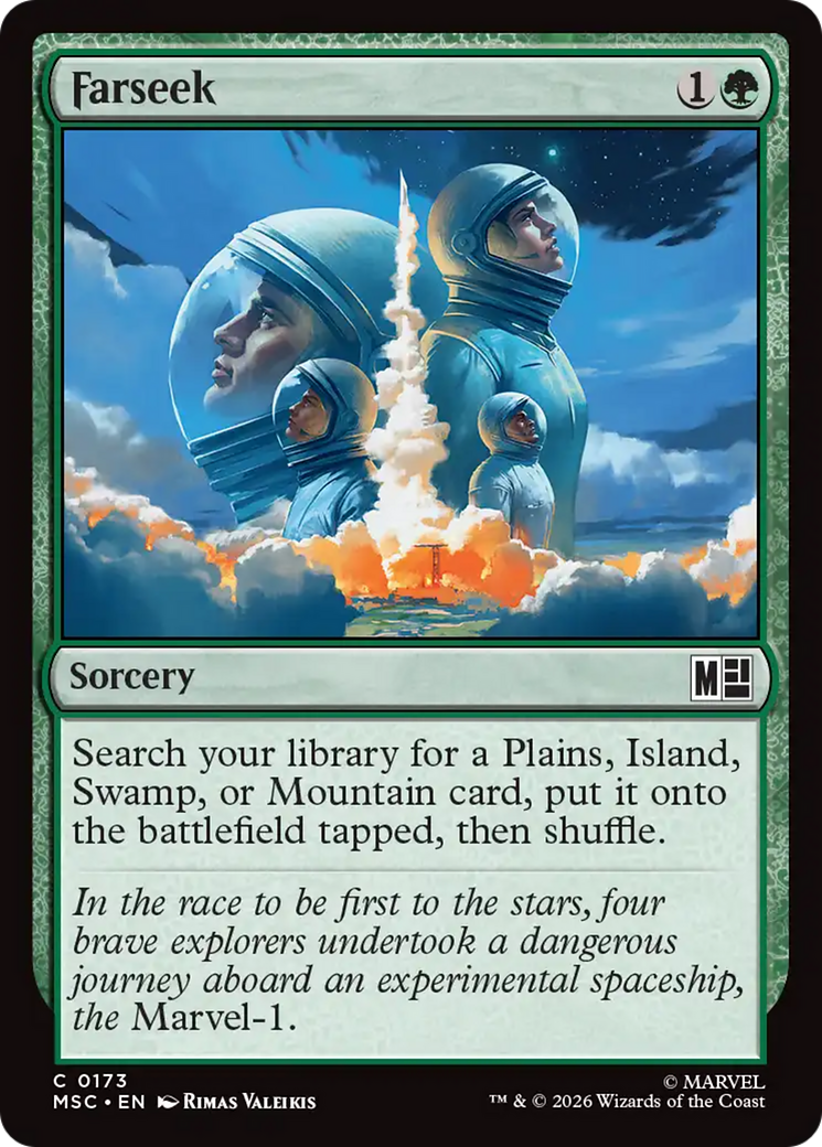 Farseek (0173) (Surge Foil) [Marvel Super Heroes Commander] | Clutch Gaming