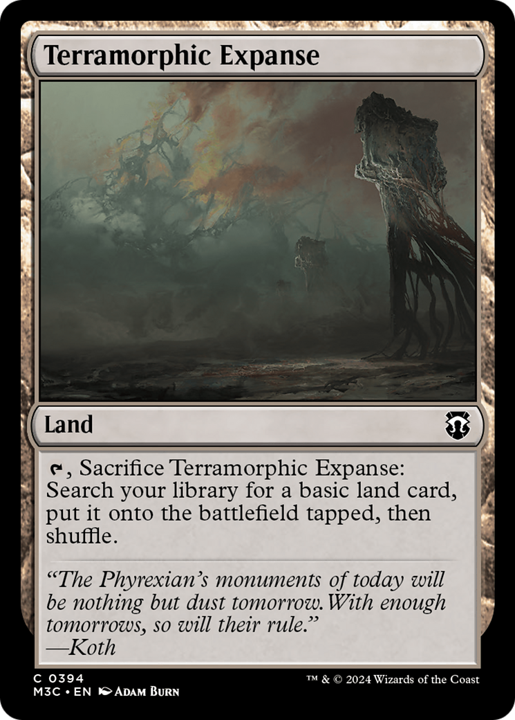 Terramorphic Expanse (Ripple Foil) [Modern Horizons 3 Commander] | Clutch Gaming