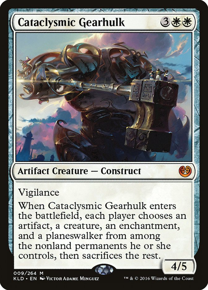 Cataclysmic Gearhulk [Kaladesh] | Clutch Gaming