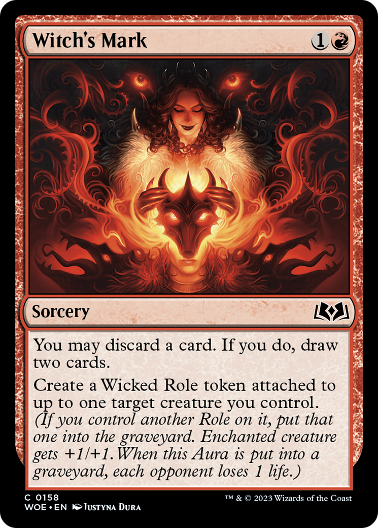 Witch's Mark [Wilds of Eldraine] | Clutch Gaming