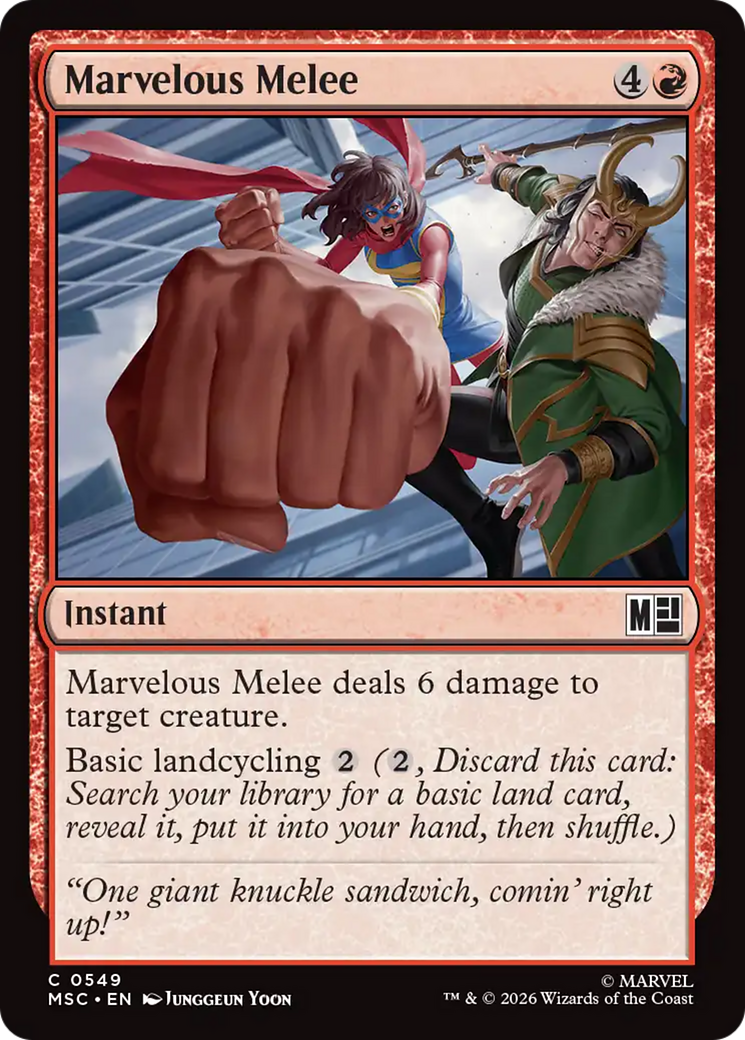 Marvelous Melee [Marvel Super Heroes Commander] | Clutch Gaming