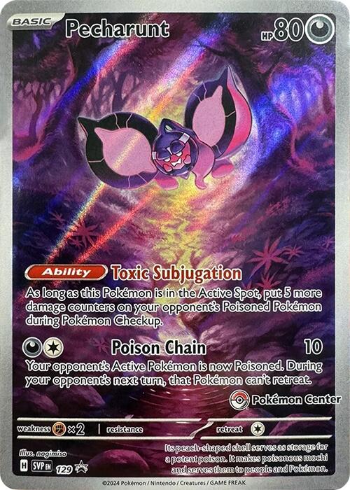 Pecharunt (129) (Pokemon Center Exclusive) [Scarlet & Violet: Black Star Promos] | Clutch Gaming