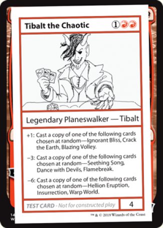 Tibalt the Chaotic (2021 Edition) [Mystery Booster Playtest Cards] | Clutch Gaming