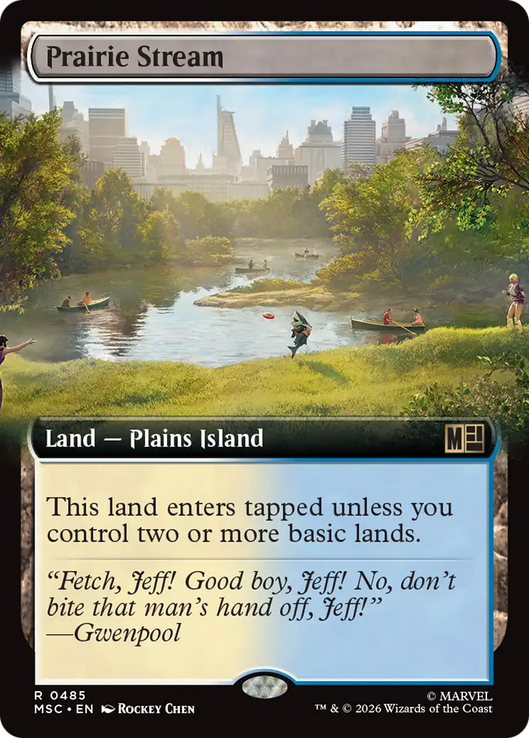 Prairie Stream (Extended Art) [Marvel Super Heroes Commander] | Clutch Gaming