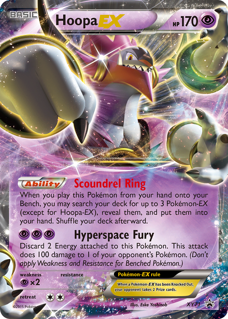 Hoopa EX (XY71) [XY: Black Star Promos] | Clutch Gaming