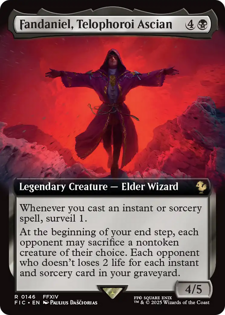 Fandaniel, Telophoroi Ascian (Extended Art) [FINAL FANTASY Commander] | Clutch Gaming