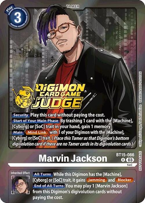 Marvin Jackson [BT15-086] (Judge Pack 6) [Exceed Apocalypse] | Clutch Gaming