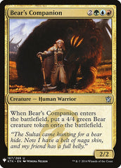 Bear's Companion [Mystery Booster] | Clutch Gaming