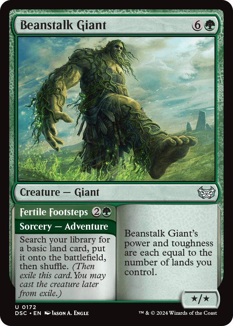 Beanstalk Giant [Duskmourn: House of Horror Commander] | Clutch Gaming