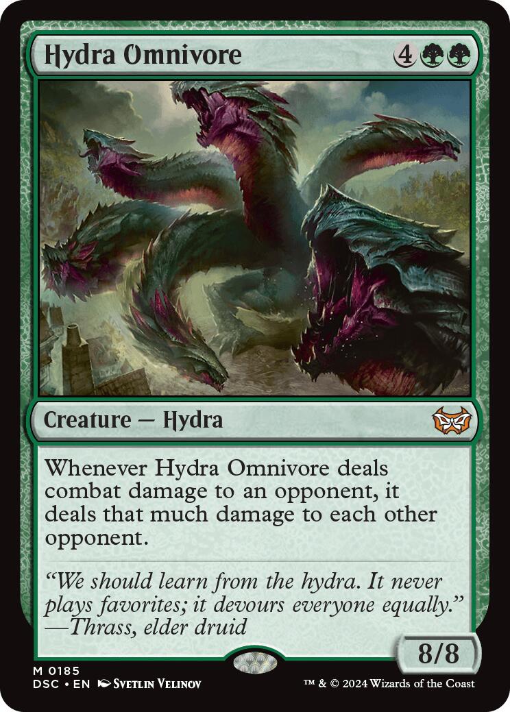 Hydra Omnivore [Duskmourn: House of Horror Commander] | Clutch Gaming