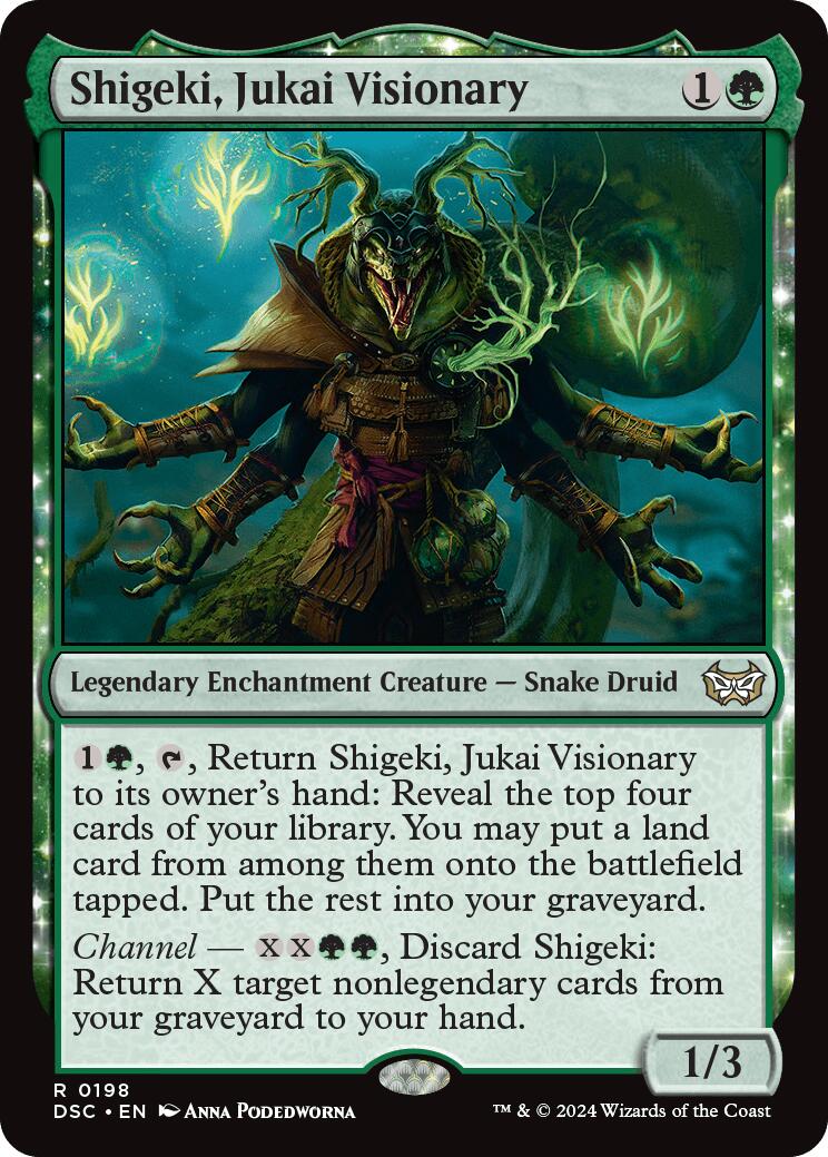 Shigeki, Jukai Visionary [Duskmourn: House of Horror Commander] | Clutch Gaming