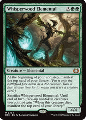 Whisperwood Elemental [Duskmourn: House of Horror Commander] | Clutch Gaming