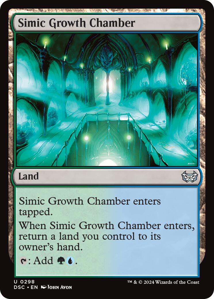 Simic Growth Chamber [Duskmourn: House of Horror Commander] | Clutch Gaming