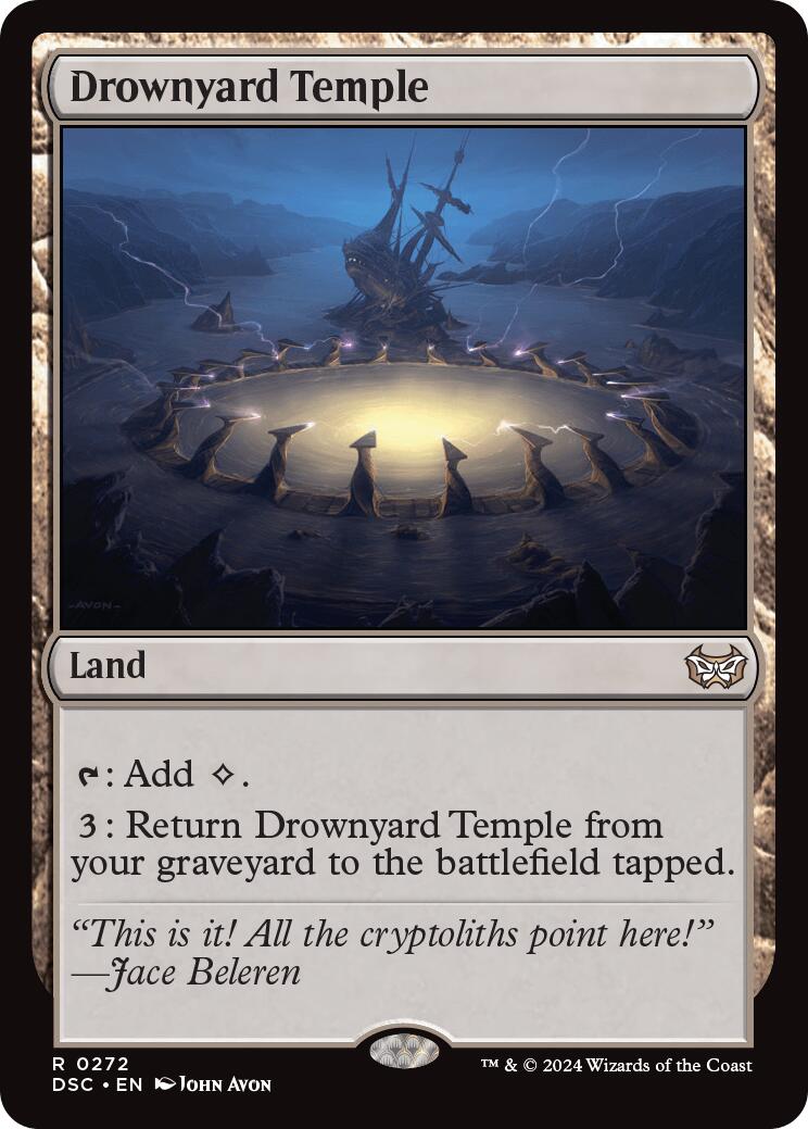 Drownyard Temple [Duskmourn: House of Horror Commander] | Clutch Gaming