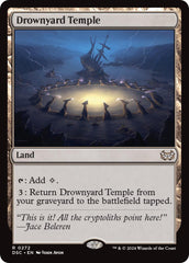 Drownyard Temple [Duskmourn: House of Horror Commander] | Clutch Gaming