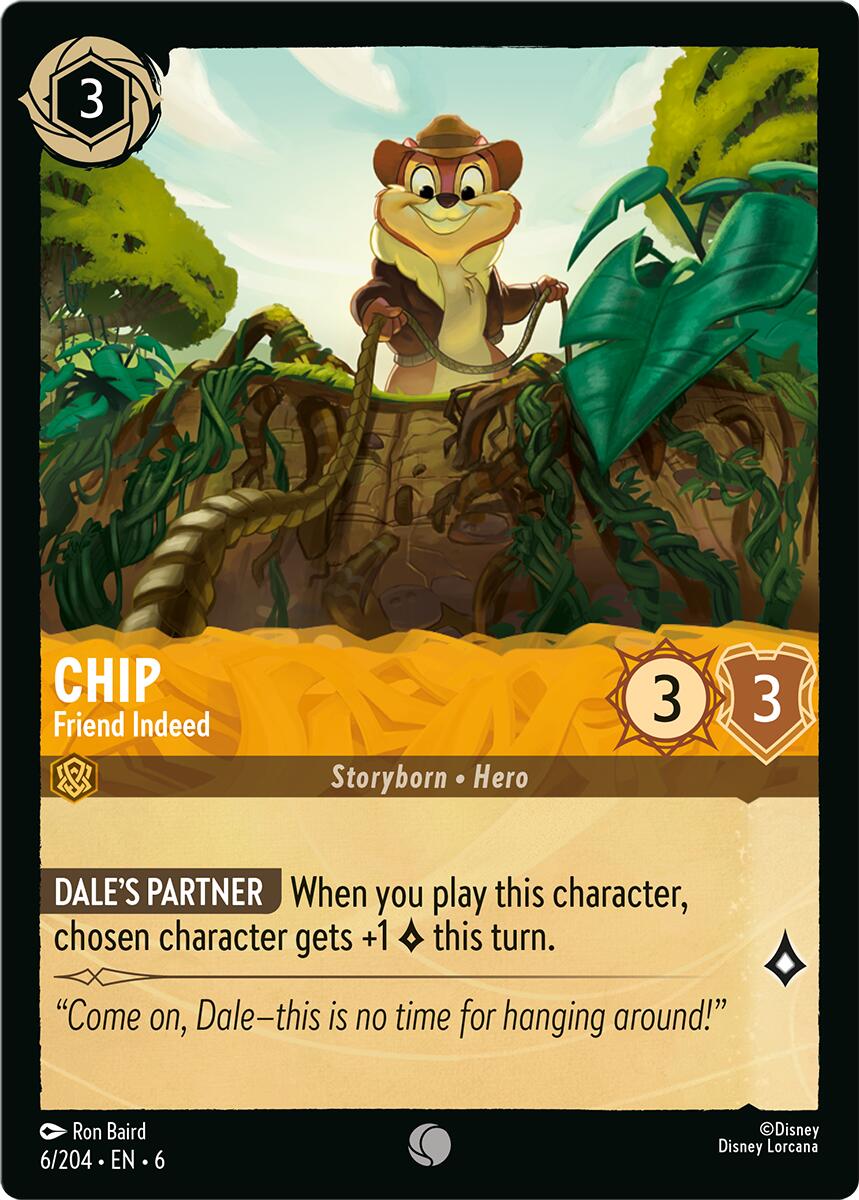 Chip - Friend Indeed (6/204) [Azurite Sea] | Clutch Gaming