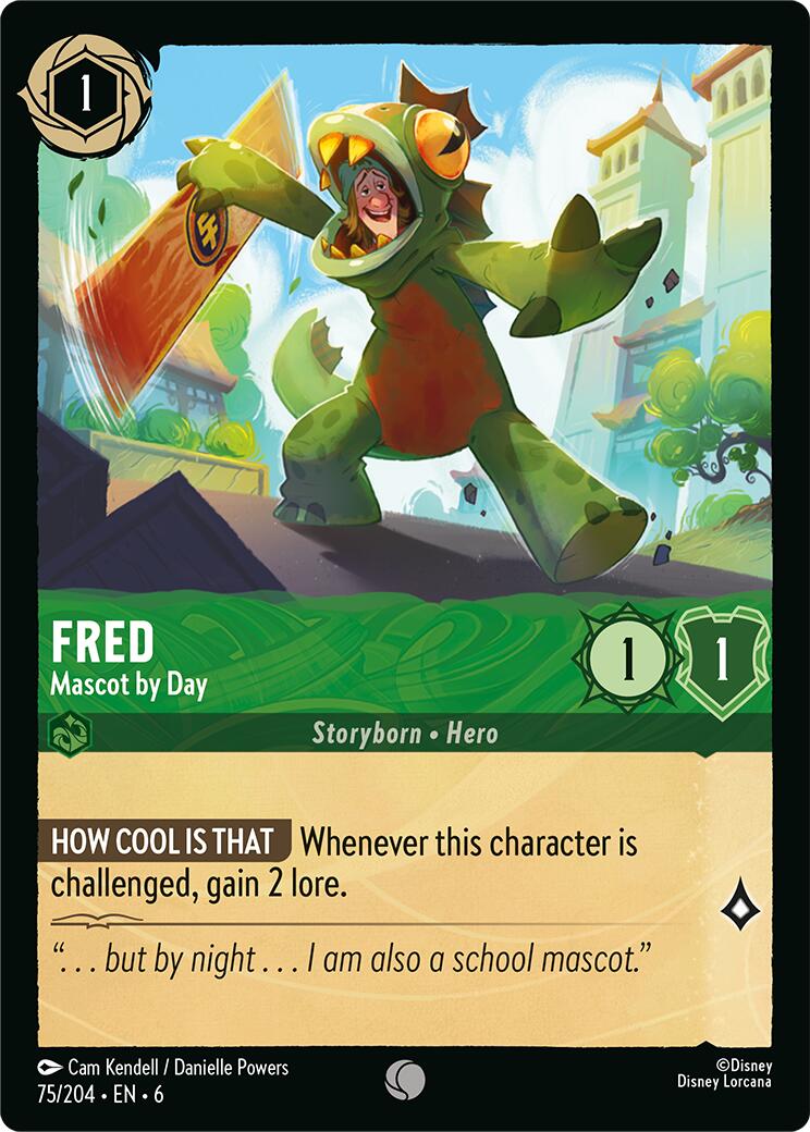 Fred - Mascot by Day (75/204) [Azurite Sea] | Clutch Gaming