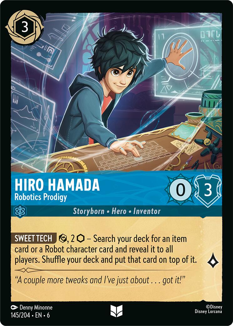 Hiro Hamada - Robotics Prodigy (145/204) [Azurite Sea] | Clutch Gaming