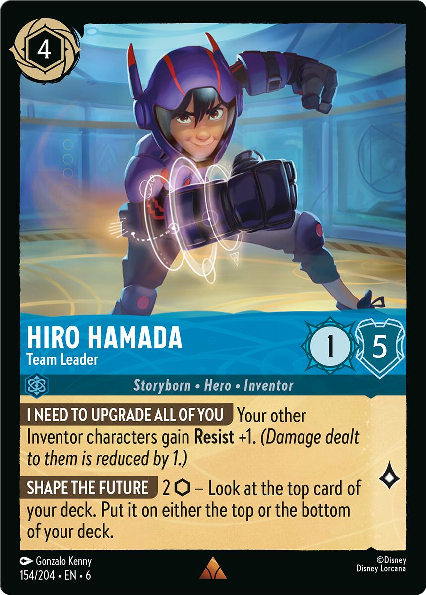 Hiro Hamada - Team Leader (154/204) [Azurite Sea] | Clutch Gaming