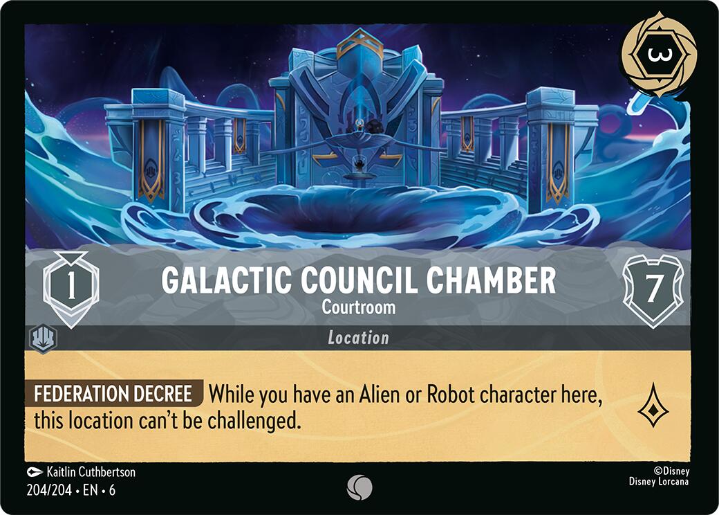 Galactic Council Chamber - Courtroom (204/204) [Azurite Sea] | Clutch Gaming