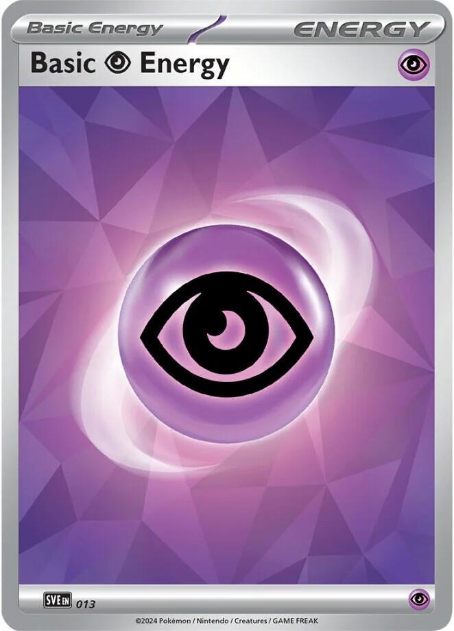 Basic Psychic Energy (013)(Holo) [Scarlet & Violet: Stellar Crown] | Clutch Gaming