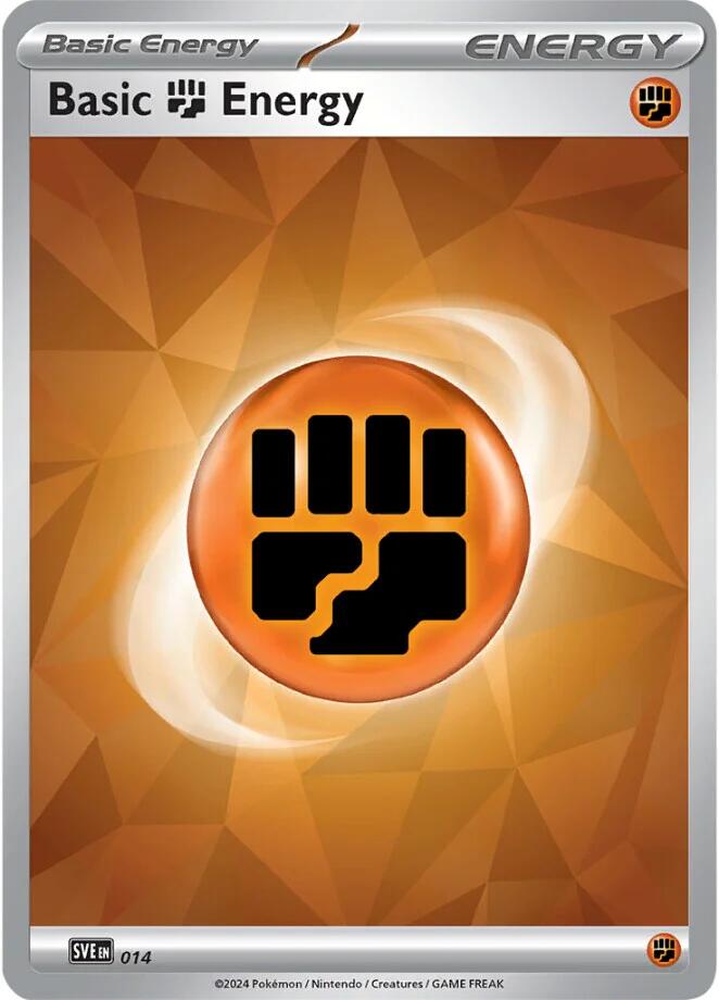 Basic Fighting Energy (014)(Holo) [Scarlet & Violet: Stellar Crown] | Clutch Gaming