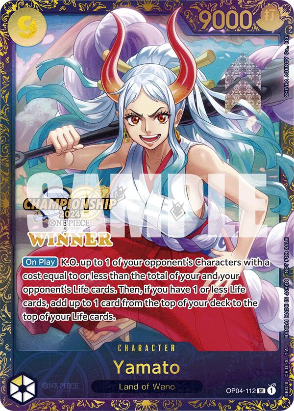 Yamato (Championship 2024 Finals Winner) [One Piece Promotion Cards] | Clutch Gaming