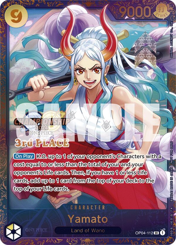 Yamato (Championship 2024 Finals 3rd Place) [One Piece Promotion Cards] | Clutch Gaming