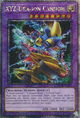 XYZ-Dragon Cannon (Alternate Art) [MP24-EN011] Quarter Century Secret Rare | Clutch Gaming