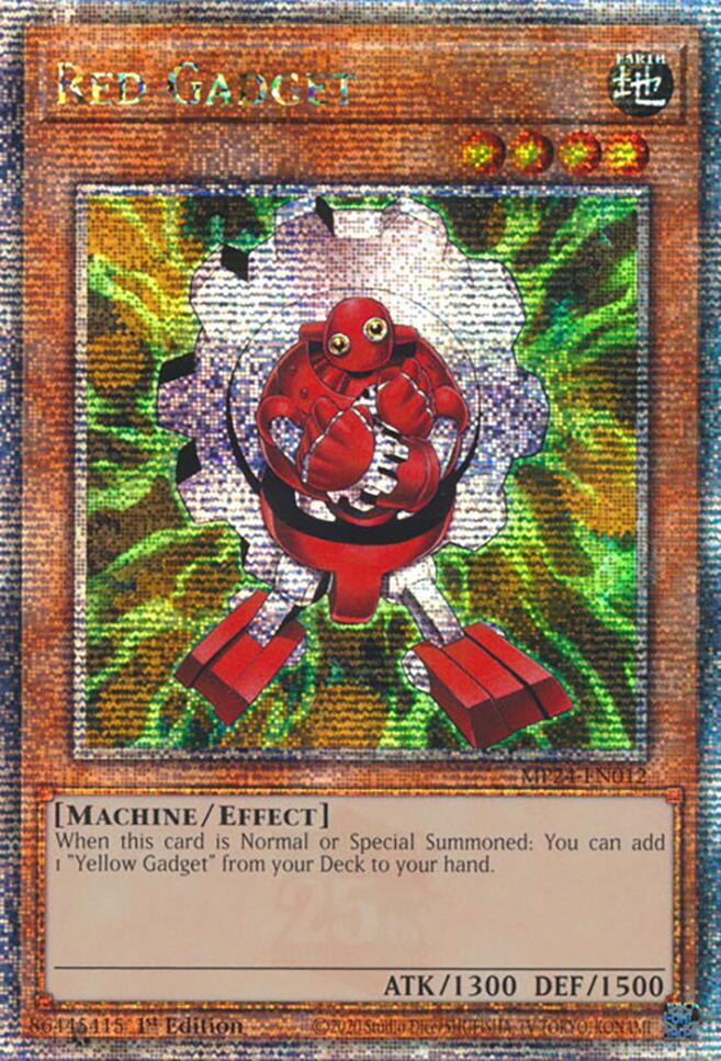 Red Gadget [MP24-EN012] Quarter Century Secret Rare | Clutch Gaming