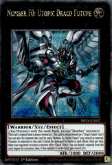 Number F0: Utopic Draco Future [MP24-EN037] Quarter Century Secret Rare | Clutch Gaming