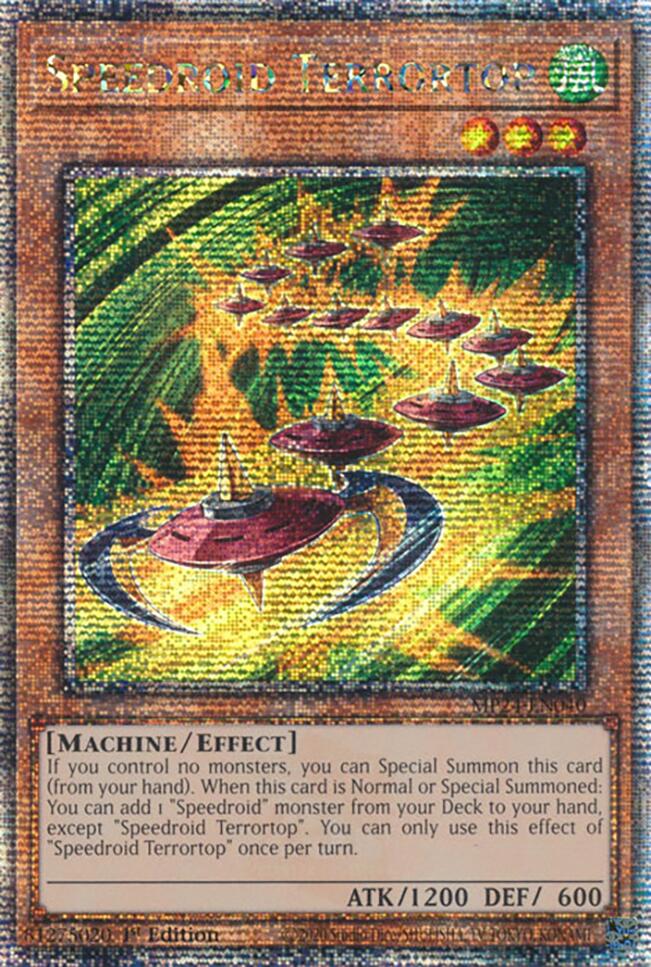 Speedroid Terrortop [MP24-EN040] Quarter Century Secret Rare | Clutch Gaming