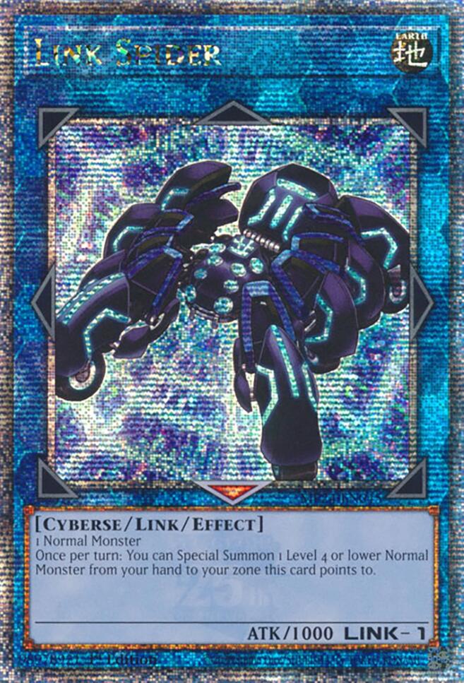 Link Spider [MP24-EN045] Quarter Century Secret Rare | Clutch Gaming