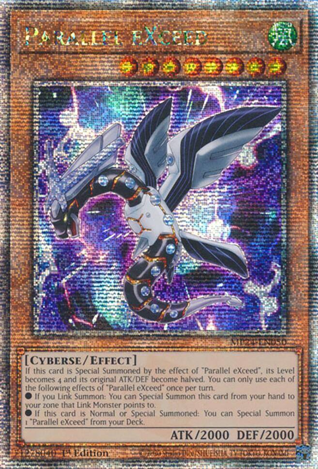 Parallel eXceed [MP24-EN050] Quarter Century Secret Rare | Clutch Gaming