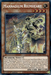 Mannadium Riumheart [MP24-EN079] Prismatic Secret Rare | Clutch Gaming