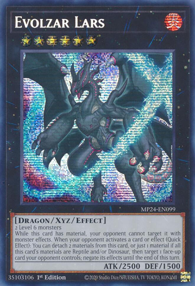 Evolzar Lars [MP24-EN099] Prismatic Secret Rare | Clutch Gaming