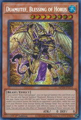 Duamutef, Blessing of Horus [MP24-EN115] Prismatic Secret Rare | Clutch Gaming