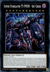 Super Starslayer TY-PHON - Sky Crisis [MP24-EN119] Prismatic Secret Rare | Clutch Gaming