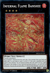 Infernal Flame Banshee [MP24-EN120] Prismatic Secret Rare | Clutch Gaming