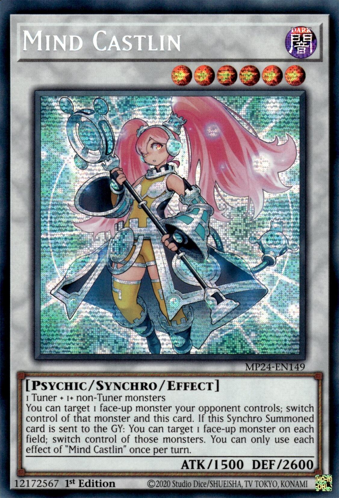 Mind Castlin [MP24-EN149] Prismatic Secret Rare | Clutch Gaming