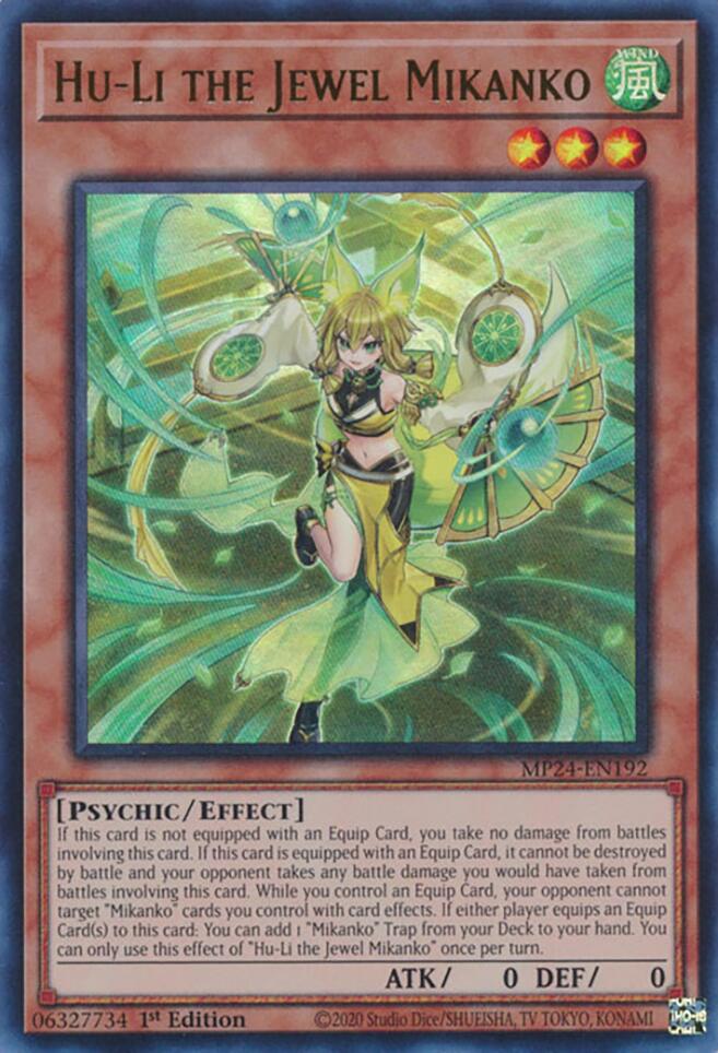 Hu-Li the Jewel Mikanko [MP24-EN192] Ultra Rare | Clutch Gaming